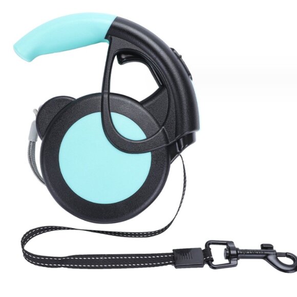 Automatic Retractable Pet Leash – Durable Nylon, 16 ft Rope, One-Handed Braking - Picture 6 of 13